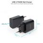 Tooq Cargador de Pared USB-C PD 20W TQWC-PDUSBC20B Negro